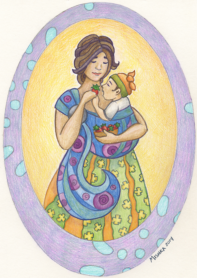 babywearing_color_pencil_lo