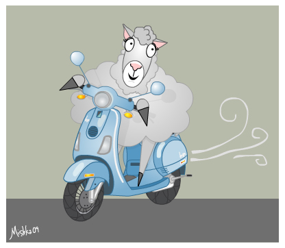 sheep vespa